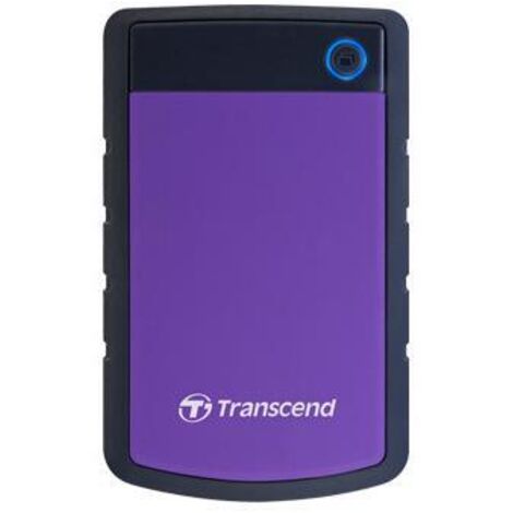 Transcend StoreJet 25H3 disco rigido esterno 4 TB Nero, Viola