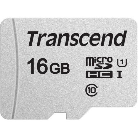 Transcend TS16GUSD300S memoria flash 16 GB MicroSDHC NAND Classe 10