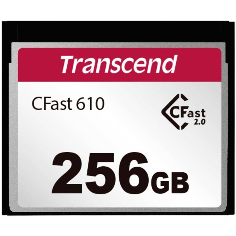 Transcend TS256GCFX610 Carte Cfast au détail 256 GB