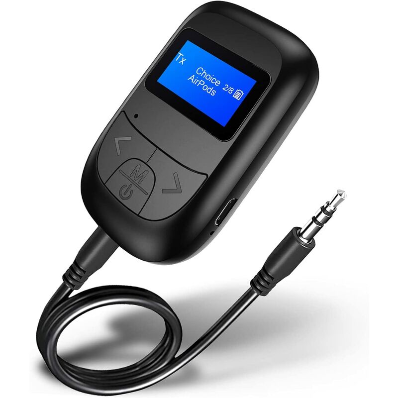 

Transceptor Bluetooth visible para PC TV - Adaptador Bluetooth con pantalla de visualización