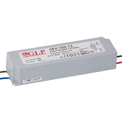 Transfo pour agent lumineux 12V, 0-100 Watts, IP67