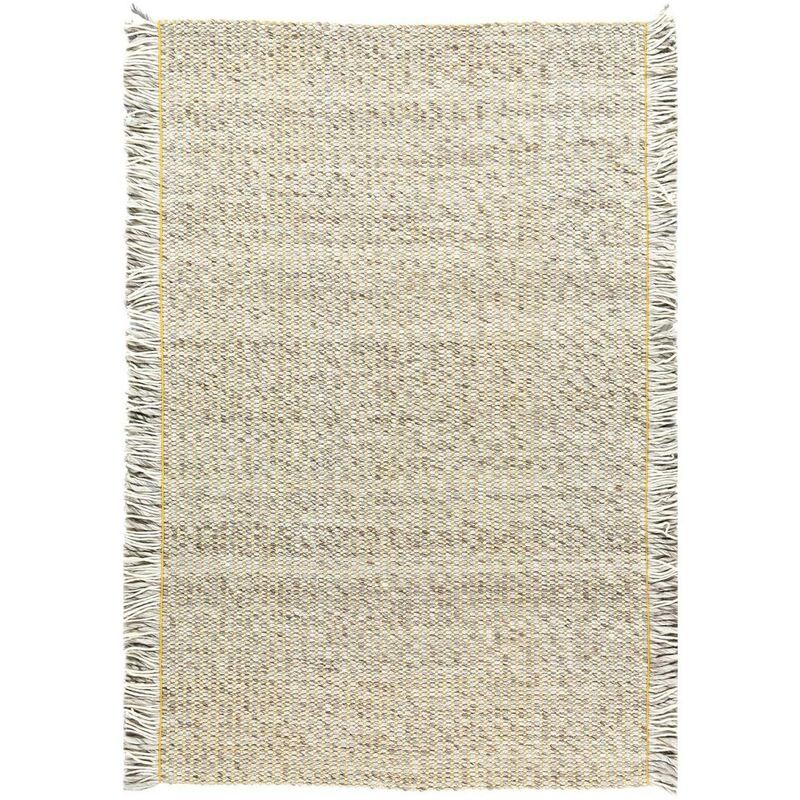 

Unamourdetapis - Transformada de alfombra moderna 8 1a2t crema lana - Crème