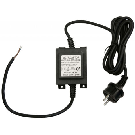 Transformador de 12V 30W tipo impermeable IP68 CA
