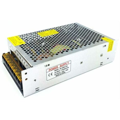 Transformador de alta potencia KZQ, regulador de intensidad, adaptador, interruptor, fuente de alimentación, controlador, CA 110 V/220 V, CC 12 V, 10 A, 120 W, para tira LED.