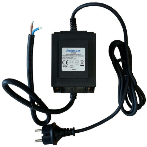 Transformador de seguridad para focos de piscina – 100 VA-100W, IP68