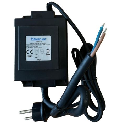 Transformador de seguridad para focos de piscina – 300 VA-300W, IP68