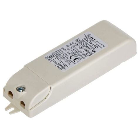 TCI LED Transformador electrónico TCI 12V para Led 1-70W regulable 119772