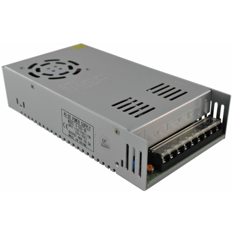 

Transformador-Fuente de Alimentacion/Alimentador AC a DC de 220 a 48v 10,5 Amperios- 500W