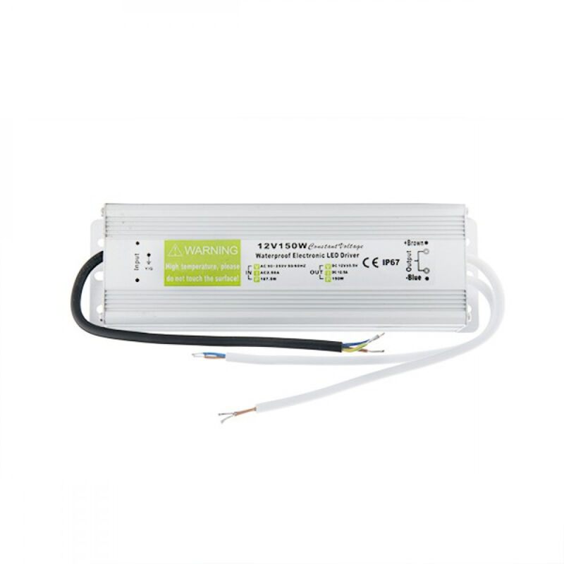 

Transformador LED 150W 230VAC/12VDC IP67 (KDTR12V150WIP67)