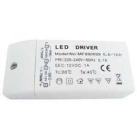Transformador para luminaria, transformador LED especial, máximo 12 vatios, 220 V