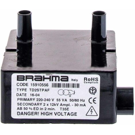 Transformador Quemador Caldera Gasoil BRAHMA TD2STPAF