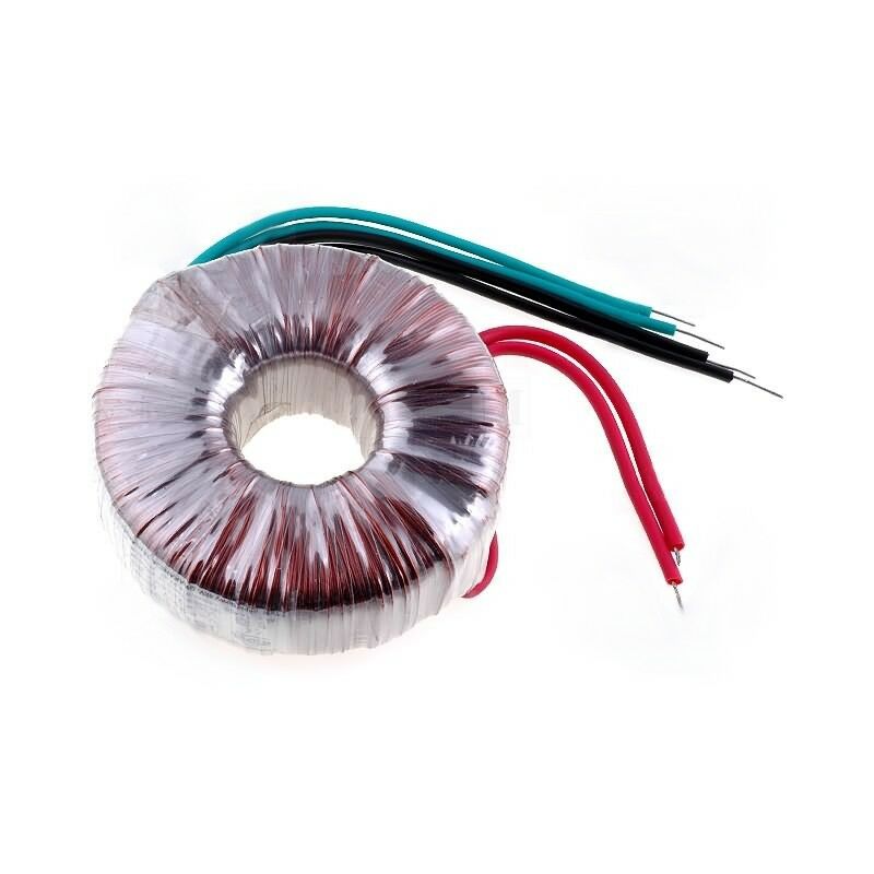 

Transformador Toroidal 24V+24V 100VA Entrada 230Vac