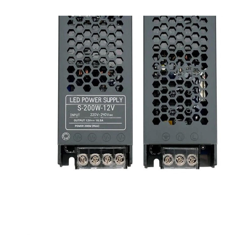 Transformateur 220V 12V 200W IP20 dc 16.5A Silumen