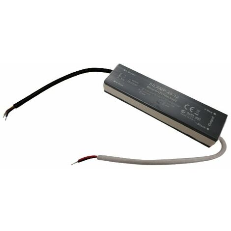 Transformateur 220V 12V IP67 45W DC 3.75A - SILUMEN