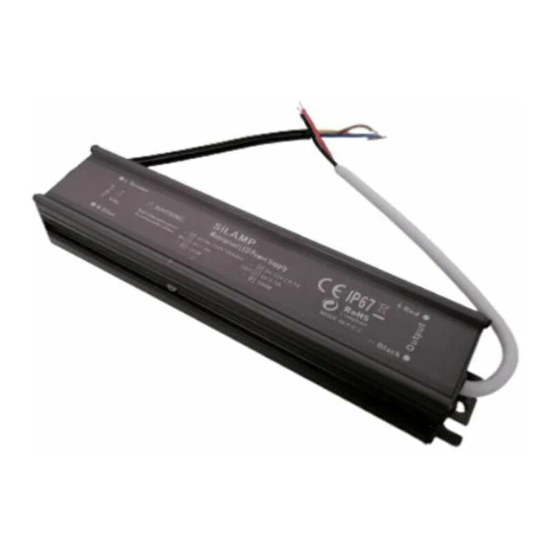 Transformateur 220V 24V IP67 100W dc 4.2A Silamp