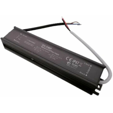 Transformateur 220V 24V IP67 100W DC 4.2A - SILUMEN