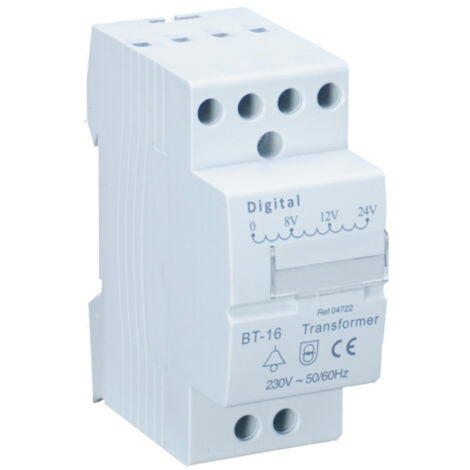 Transformateur 230/12-24V 15VA - Digital electric 04722
