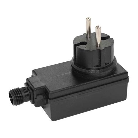Transformateur 24 W pour luminaire extérieur – Tension de sortie 12 V – Indice de protection IP44 – Installation facile – Garden Lights - GL6270011