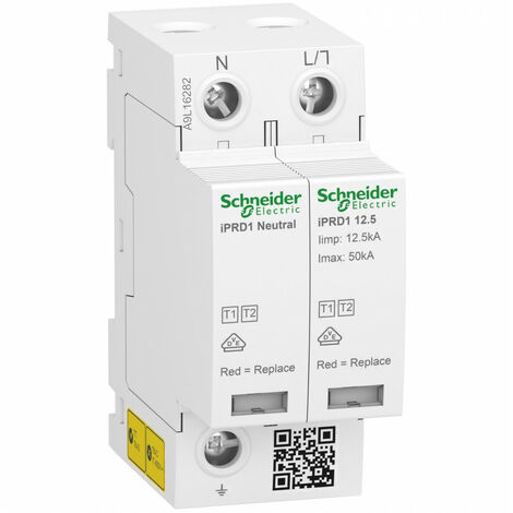 Transformateur à distance ACTI9 avec 12,5 A, monophasé et puissance maximale de 350 V.