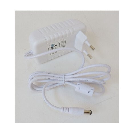 Transformateur adaptateur pour LED 230/24V 30W 1.25A coque blanche Powersupply ZF120A-2401250