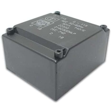 Transformateur bas profil 10va 2 x 24v / 2 x 0 208a