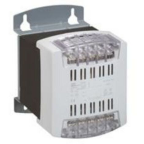 Transformateur commande et séparation des circuits connexion vis primaire 230V à 400V, secondaire 115V à 230V - 1000VA - LEGRAND