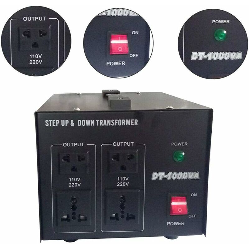 Senderpick - Transformateur convertisseur de Tension 110 V/220 v