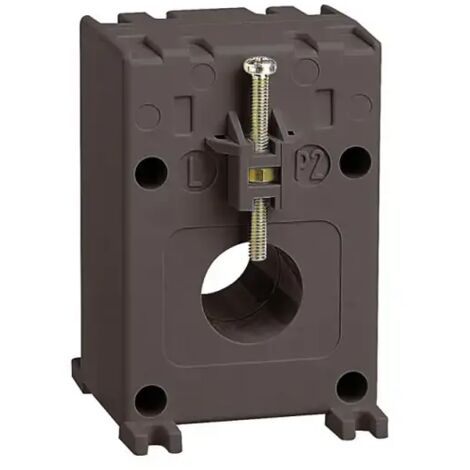 Transformateur de courant fermé pour barre 16x12,5mm ou câble Ø21mm - rapport transformation 200/5 - 4VA LEGRAND 412106