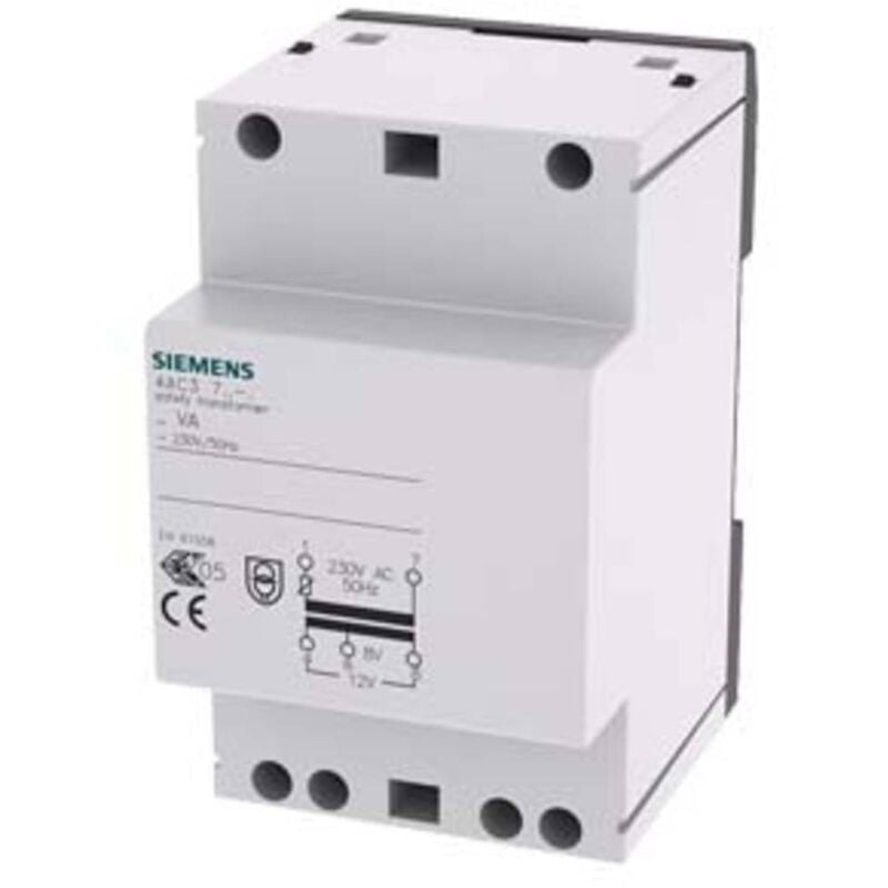 Siemens - 4AC37240 Transformateur de sécurité 8 v, 12 v 2 a