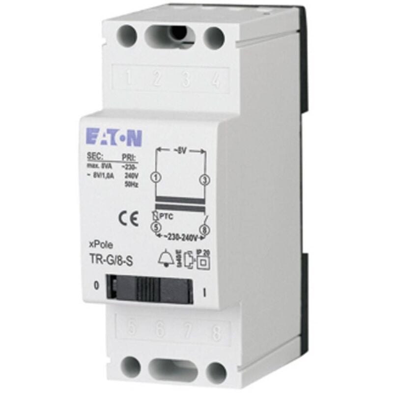 272483 Transformateur de sonnette 4 v/ac, 8 v/ac, 12 v/ac 2 a - Eaton