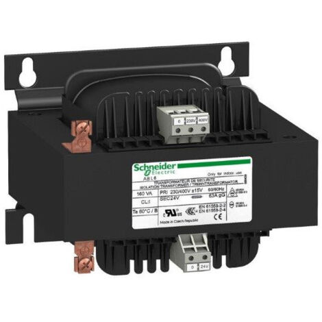 Transformateur de tension 230-400V 1x230V 2500VA IP20 TRF 230-400 Phaseo SCHNEIDER
