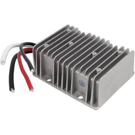 Transformateur de Tension DC 24V vers 12V 40A 480W - Boîtier Aluminium IP68 Antichoc