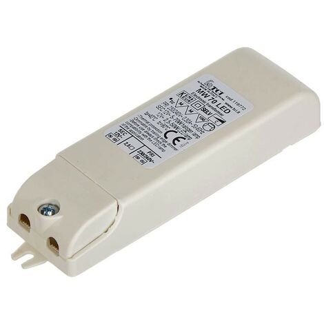Transformateur LED 10W 12 Volts DC IP50 Miidex Lighting®
