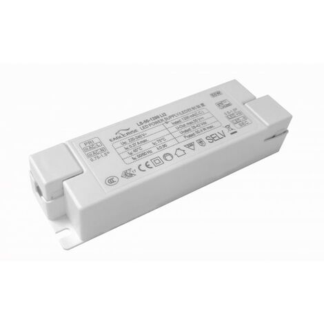 Transformateur électronique EAGLERISE EET60LTD 60W - 230V Entrée / 12V Sortie - Occasion