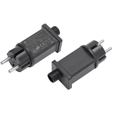 Transformateur LED 12V 15W – Étanche IP44 pour éclairage intérieur et extérieur – Courant 2500mA – Compatible guirlandes lumineuses