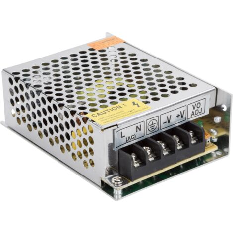 Transformateur LED 12VDC 60W/5A IP25 (KD-TRIP2560W5A)