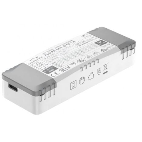 Transformateur LED 200-600mA 25W 0-10V EagleRise FLS-25-600 0-10 LA