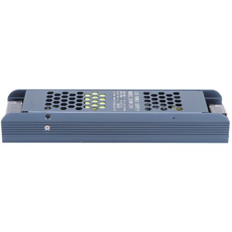 Transformateur LED 200W 24V 8.3A pour Ruban LED, Alimentation Secteur AC 175-250V Noir