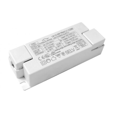 Transformateur LED 250mA 12W TRIAC Bornier EagleRise LS-12-250 TRIAC LI
