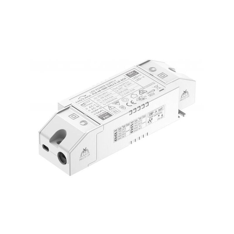 Transformateur led 700-1050mA 44W DALI2/BP Flicker free Eaglerise FLS-44-1050 DALI-2 ld se