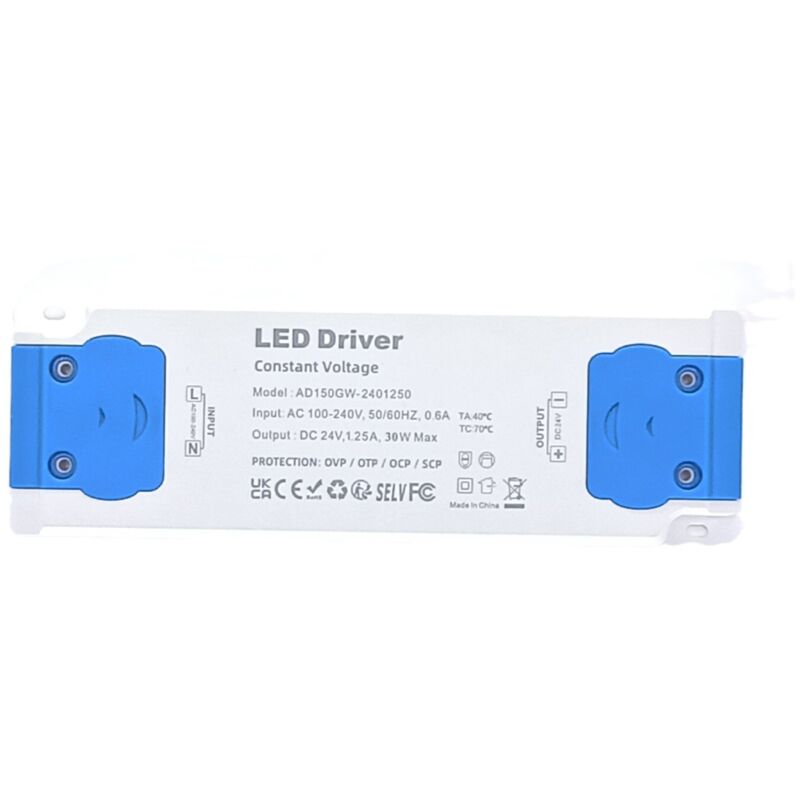 Transformateur LED Entrée 220-240V, Sortie DC 12V 3A 36W, convertisseur 220V 12V, Ampoule LED Driver Convertisseur Conducteur Alimentation