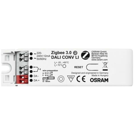 Transformateur LED Osram SGI ZIGBEE 3.0 DALI CONV LI 3 ans de garantie