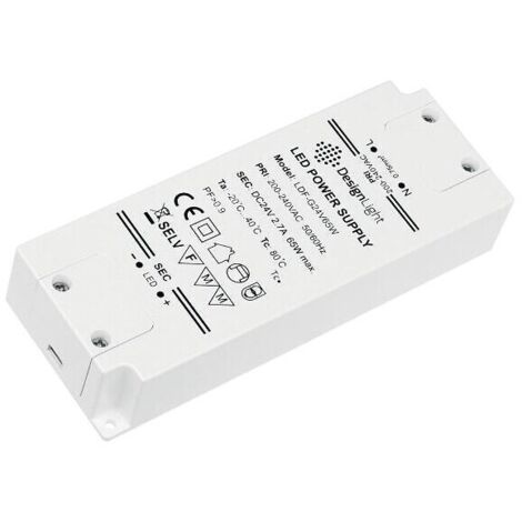 Transformateur LED Premium 230 V-24 V 65 W - SYNBIOZ