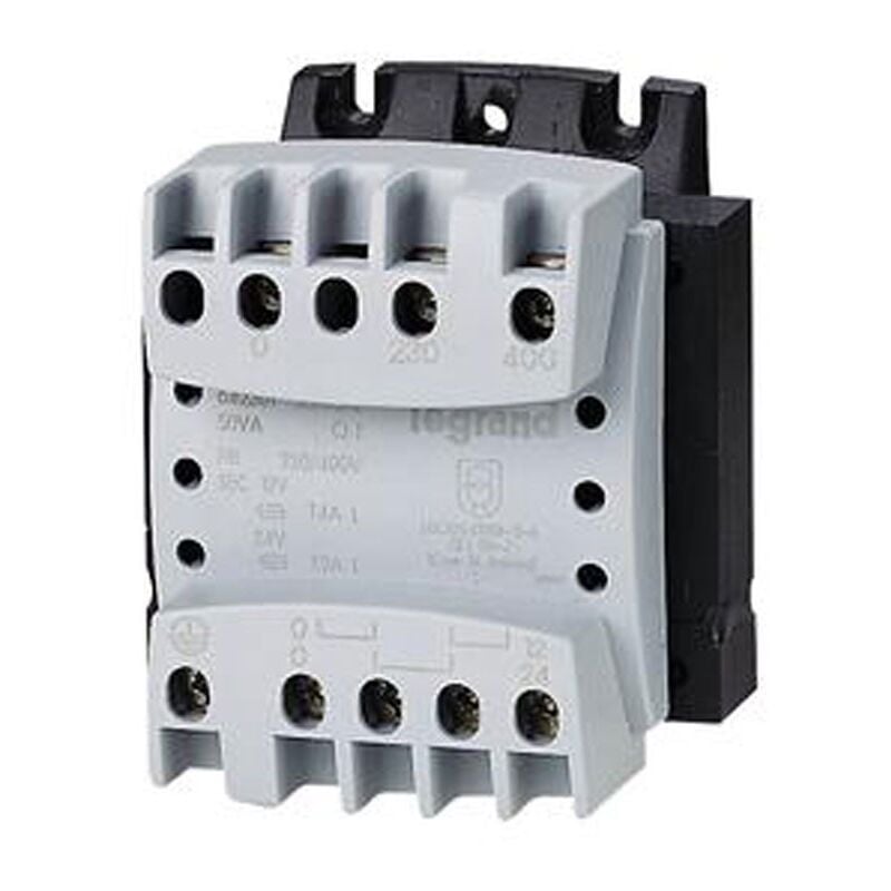 Transformateur Legrand isolation et de sécurité compact 100 va 642383