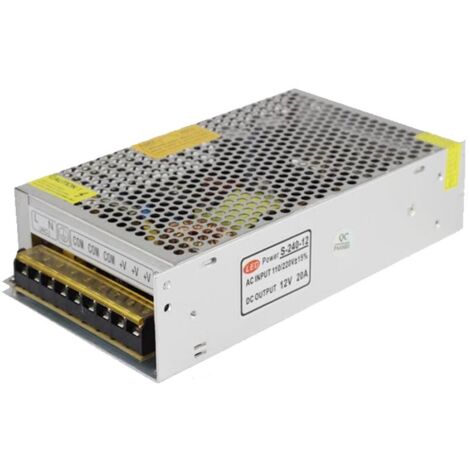 Transformateur Metal 12 V 20A sans cable