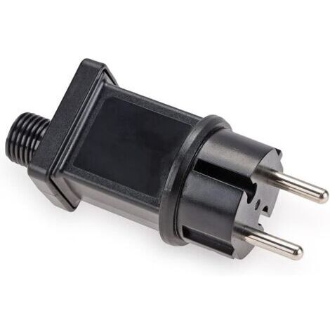 Transformateur pour guirlandes de Noël, adaptateur électrique avec minuterie, adaptateur électrique, indice de protection IP44, 31 V Max 3,6 W UE