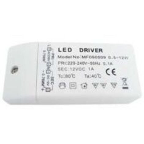 Transformateur pour luminaire Transformateur Spécial Leds Max 12watts de 220V