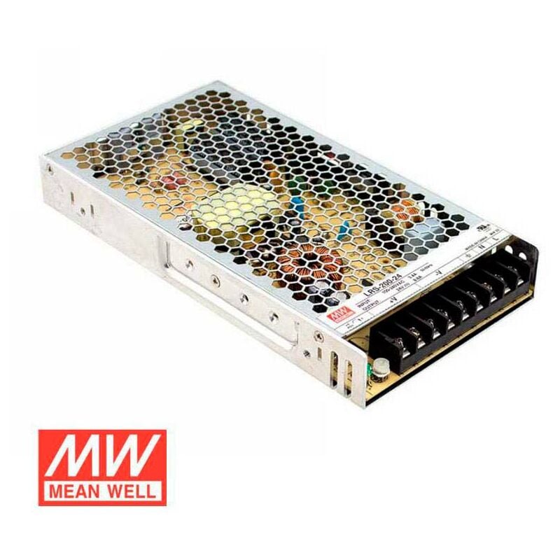Ledbox - Alimentation 24V/200W/8.8A Mean Well LRS-200-24