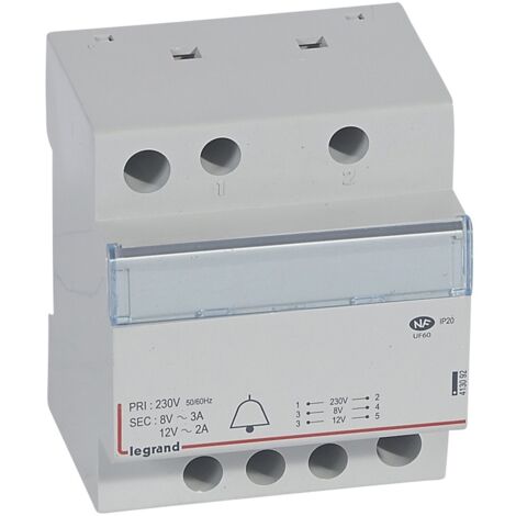 Transformateur d'isolement, Vin 0 230 400V c.a., Vout 4 x 0-55-60V c.a., 250VA ( Prix pour 1
