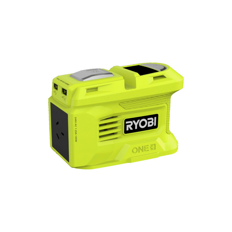 Ryobi - Transformateur - RY18BI150B-0 - 18V One+ - Sans batterie ni chargeur